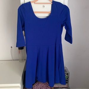 Blue express dress